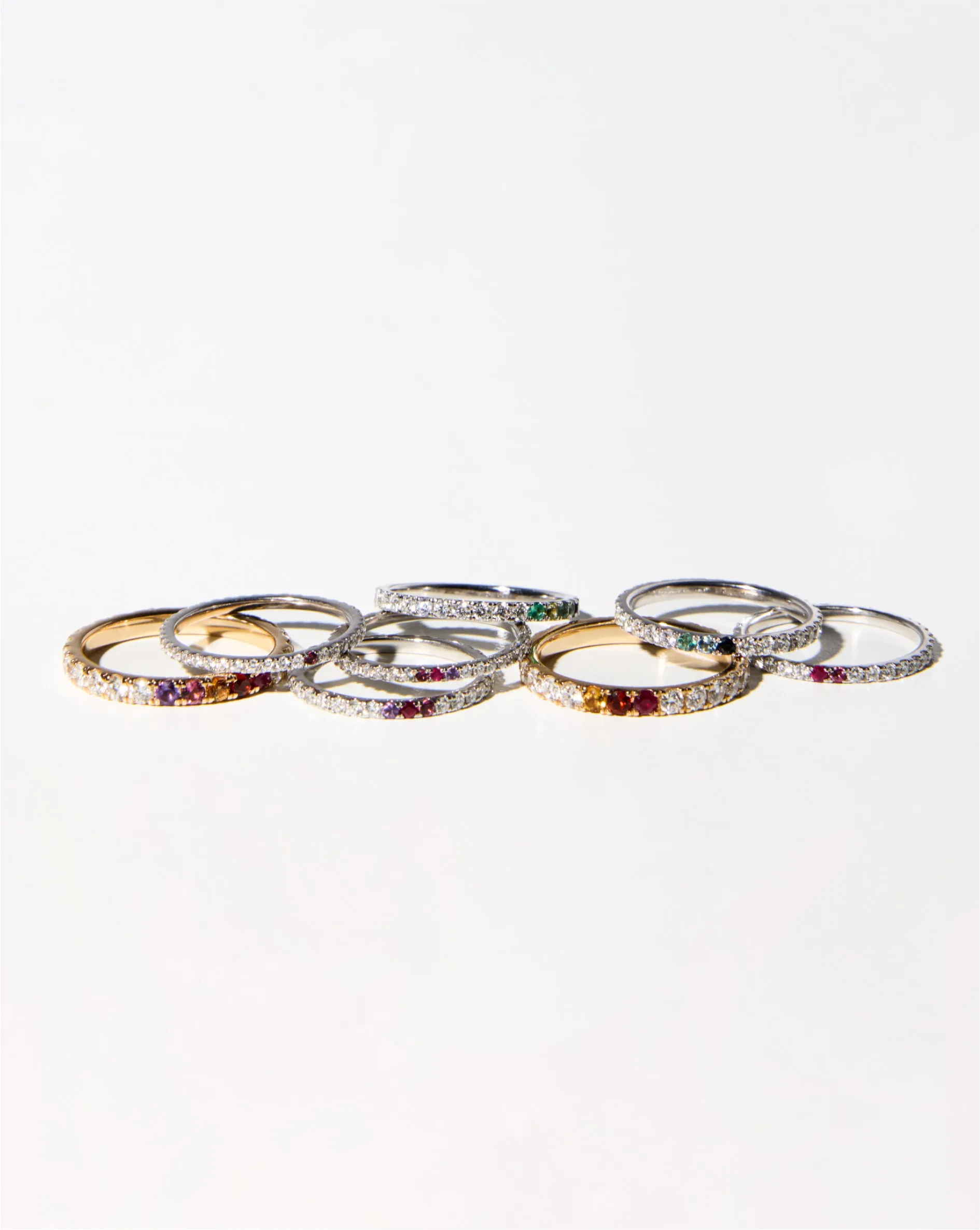 1.3 mm Personalized Perfect Pavé Diamond Ring