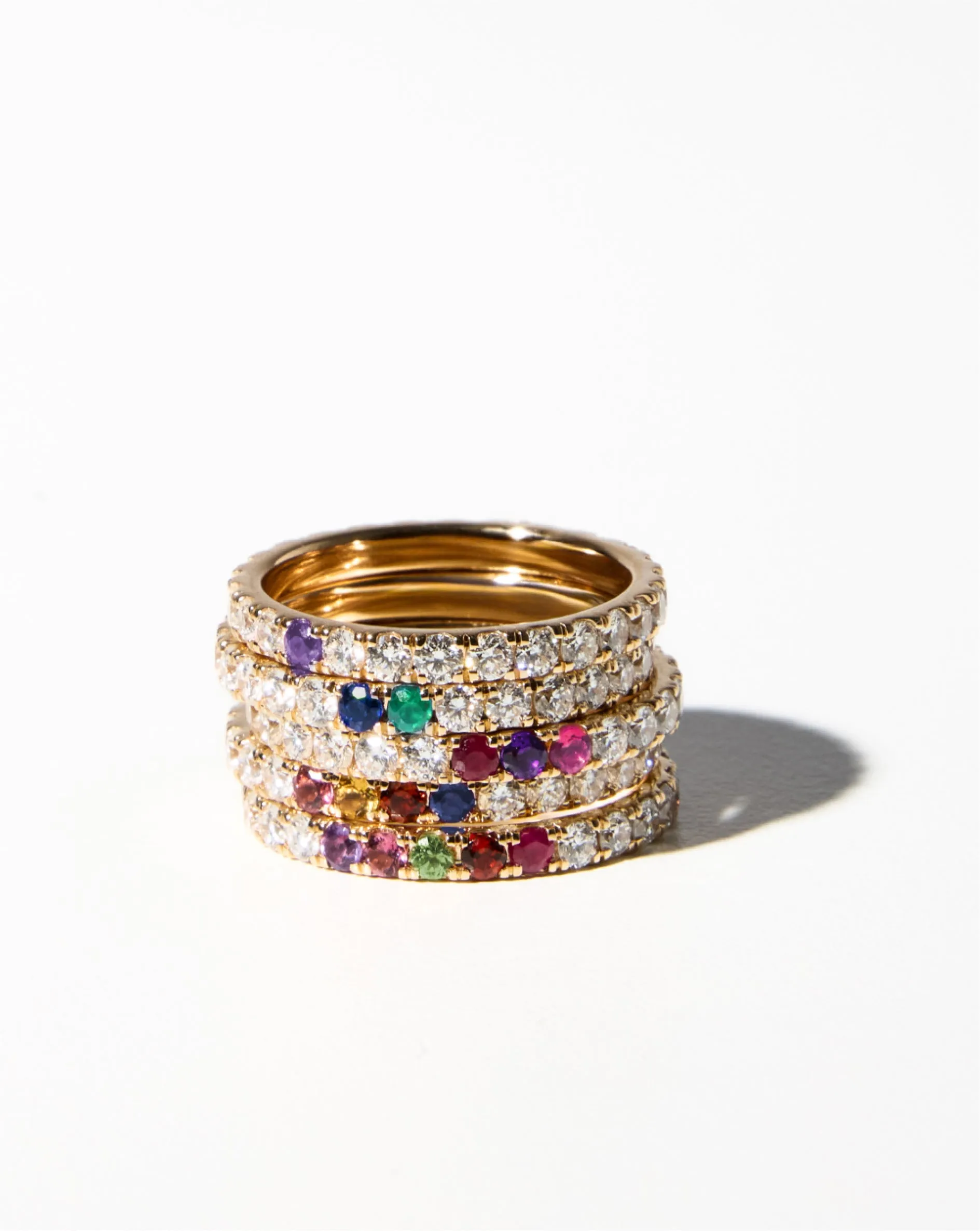 1.3 mm Personalized Perfect Pavé Diamond Ring