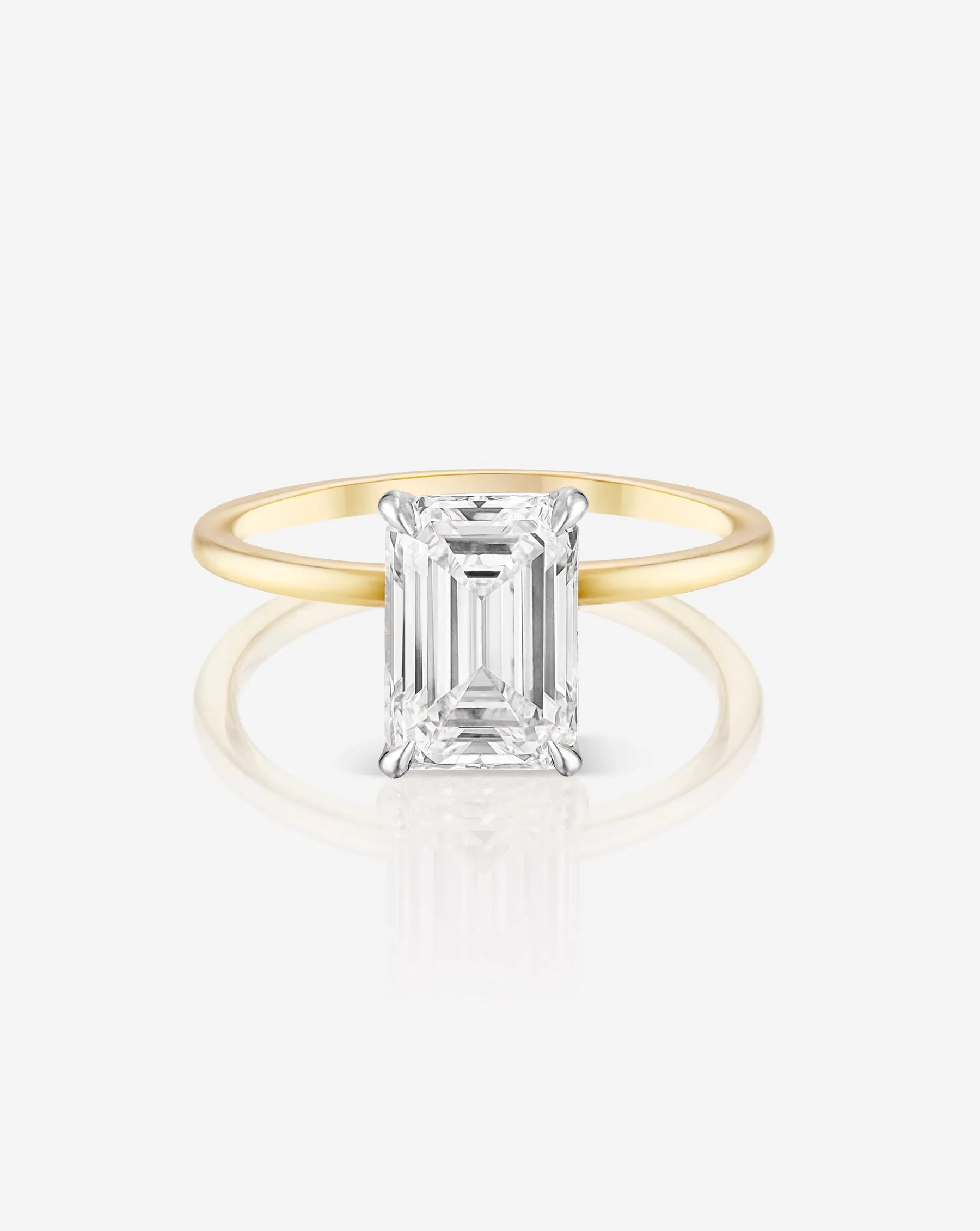 2.08 Lab Grown Emerald Whisper Thin®
