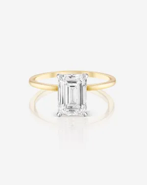 2.08 Lab Grown Emerald Whisper Thin®
