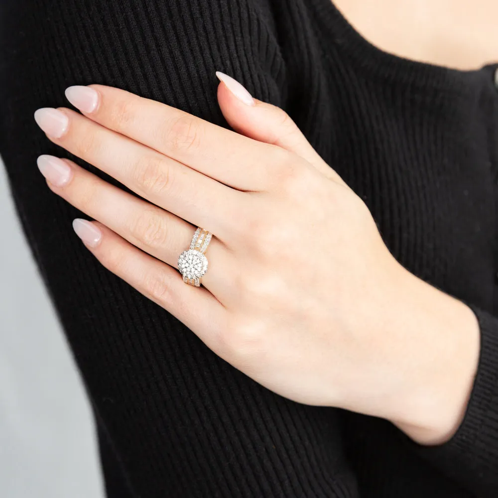 9ct Yellow Gold 1 Carat Diamond Ring
