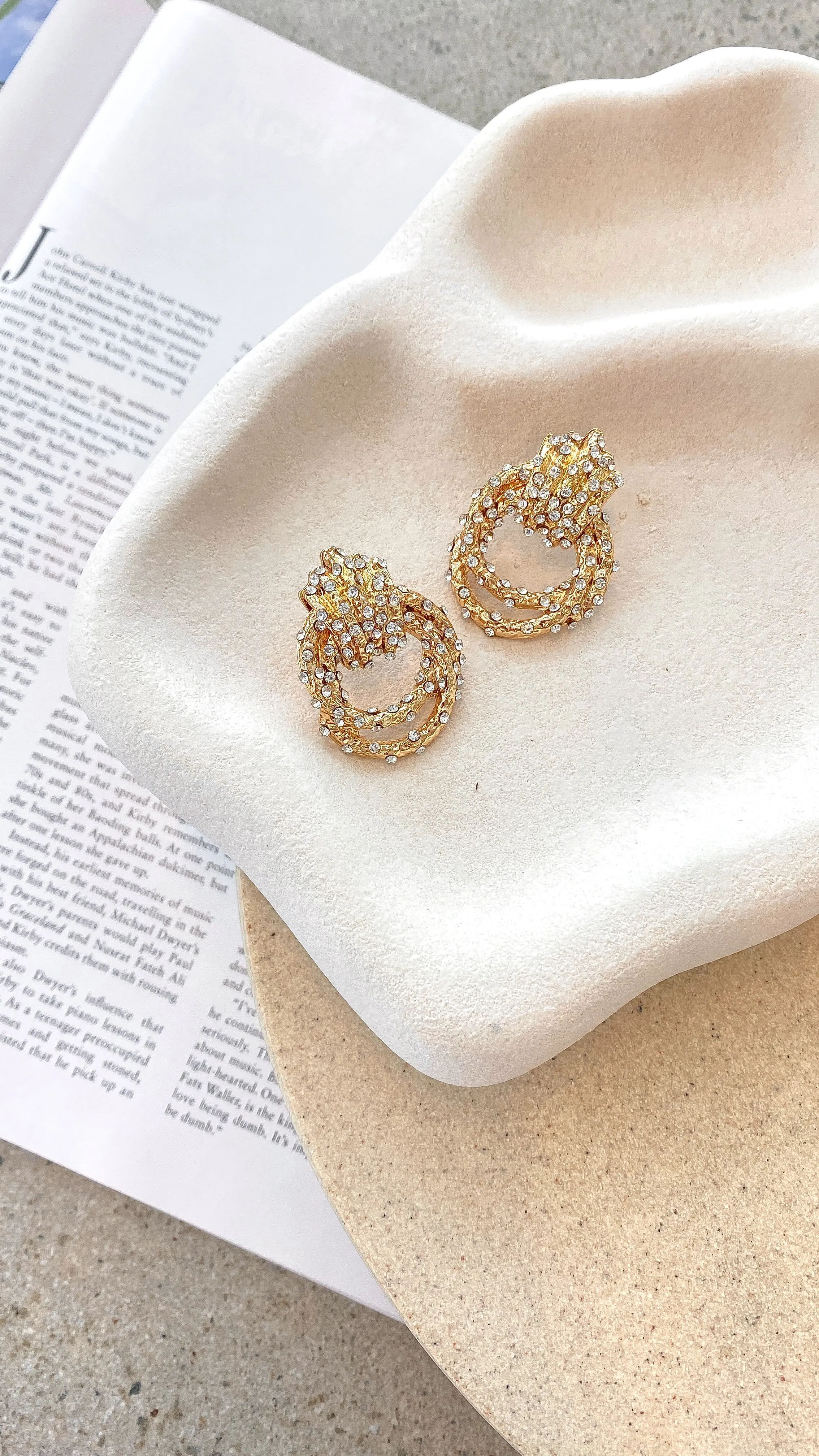 Èala Earrings - Gold
