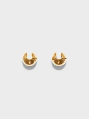 Alice Medium 18kt Gold-Plated Earrings