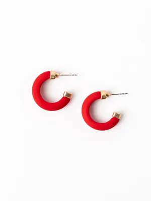 Amanda Earrings | Red