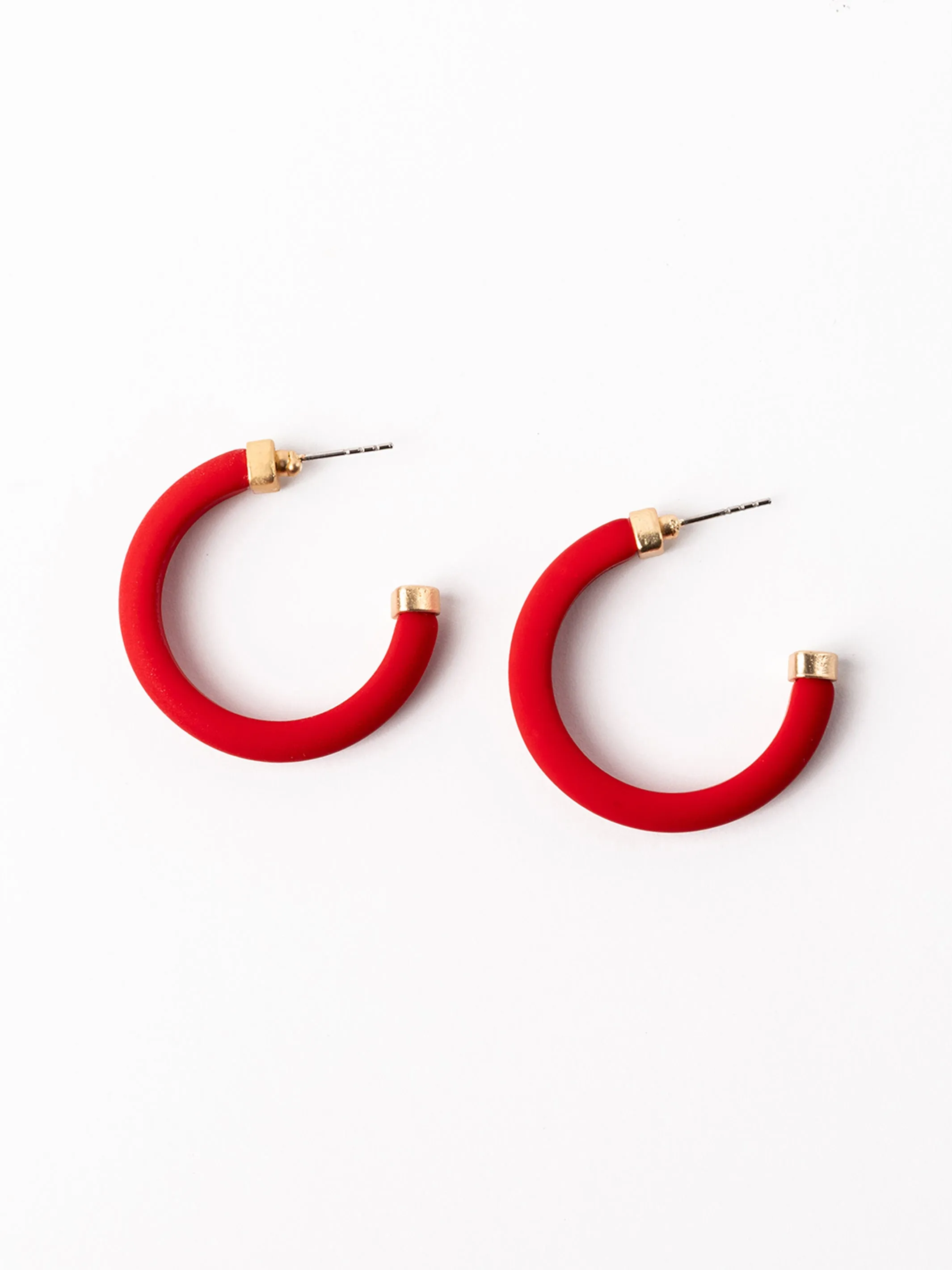 Amanda Earrings | Red