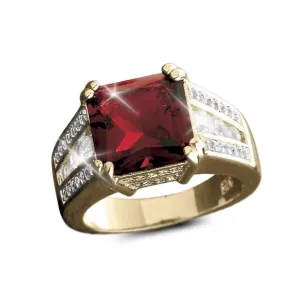 Astra Garnet Ring