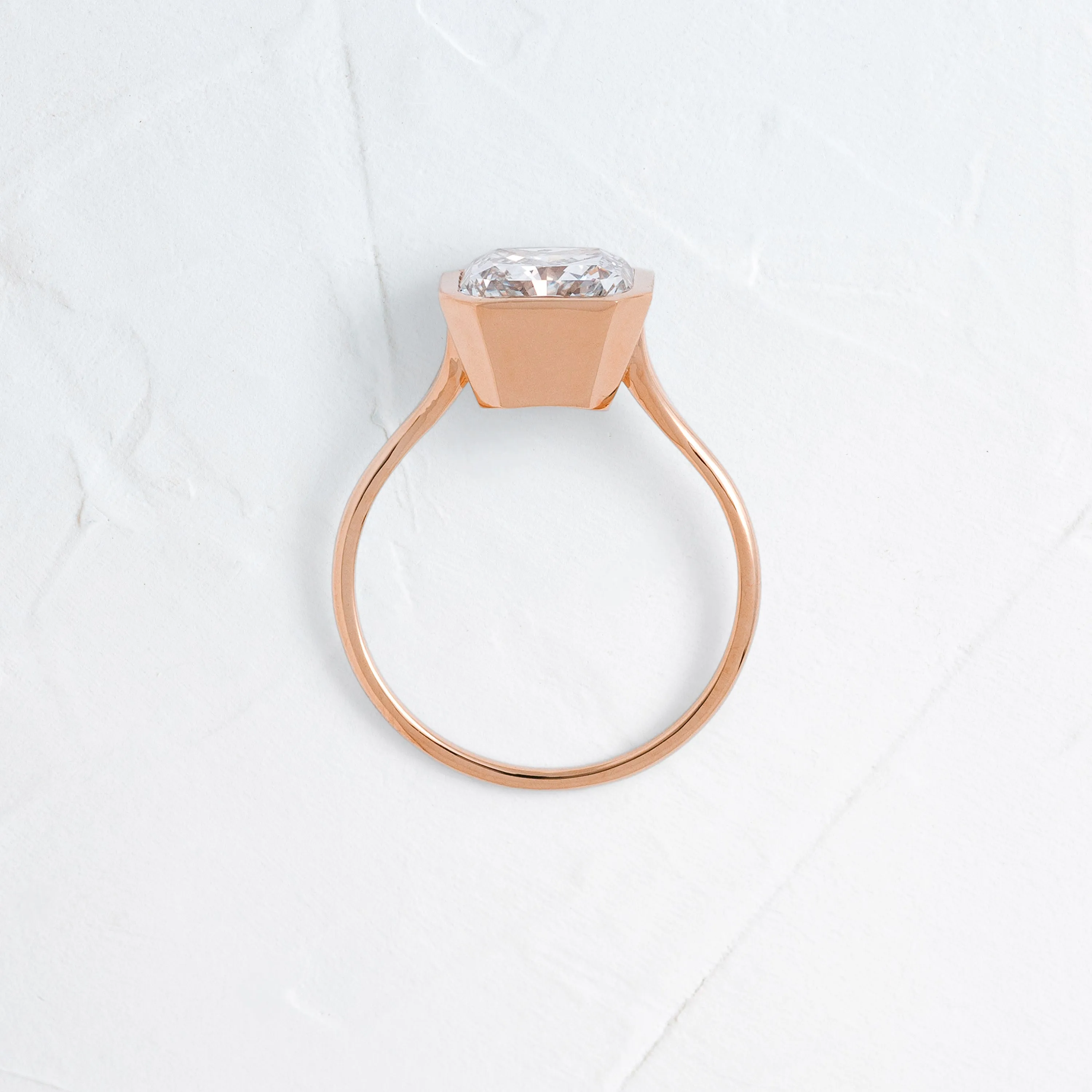 Avenue Ring, Radiant Cut