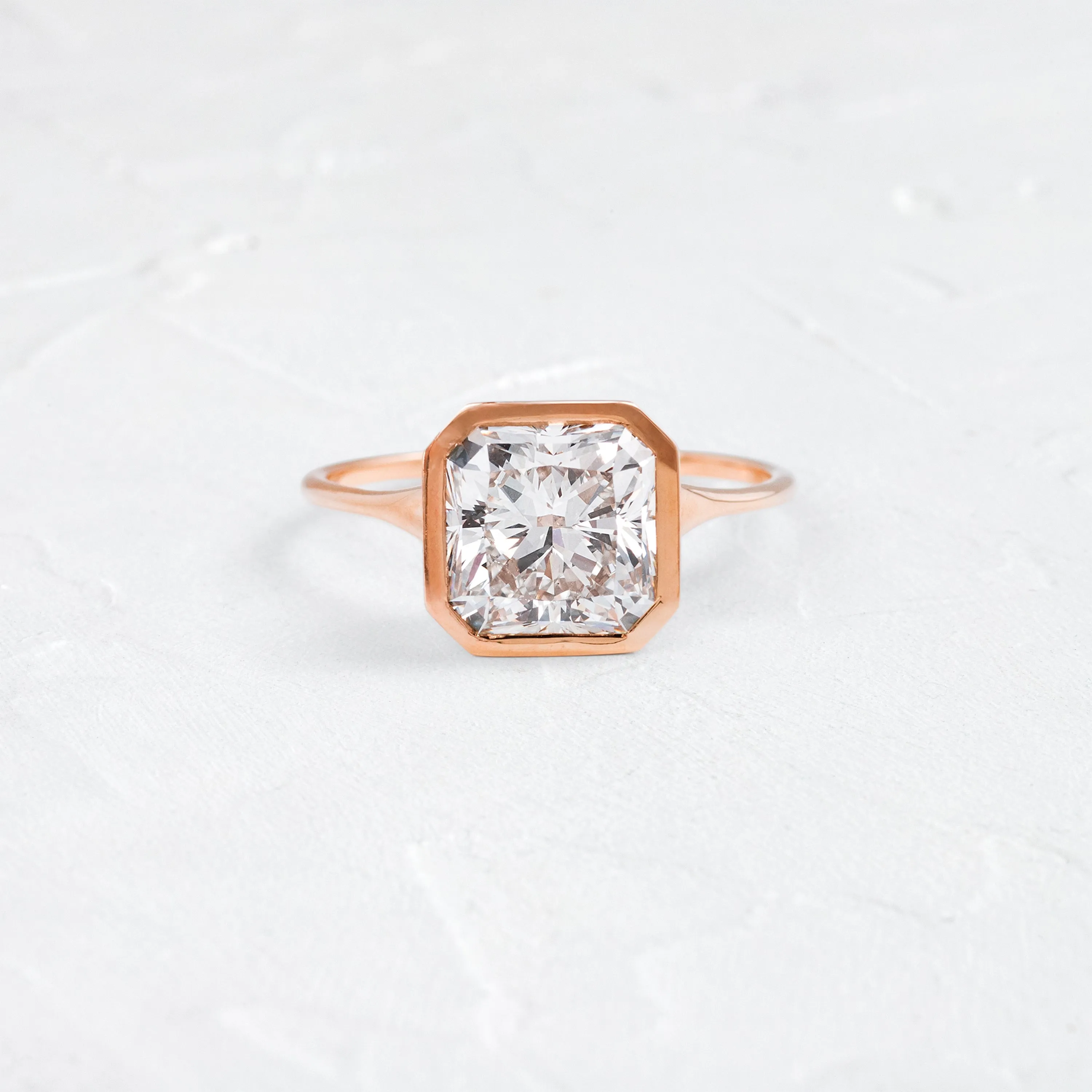 Avenue Ring, Radiant Cut
