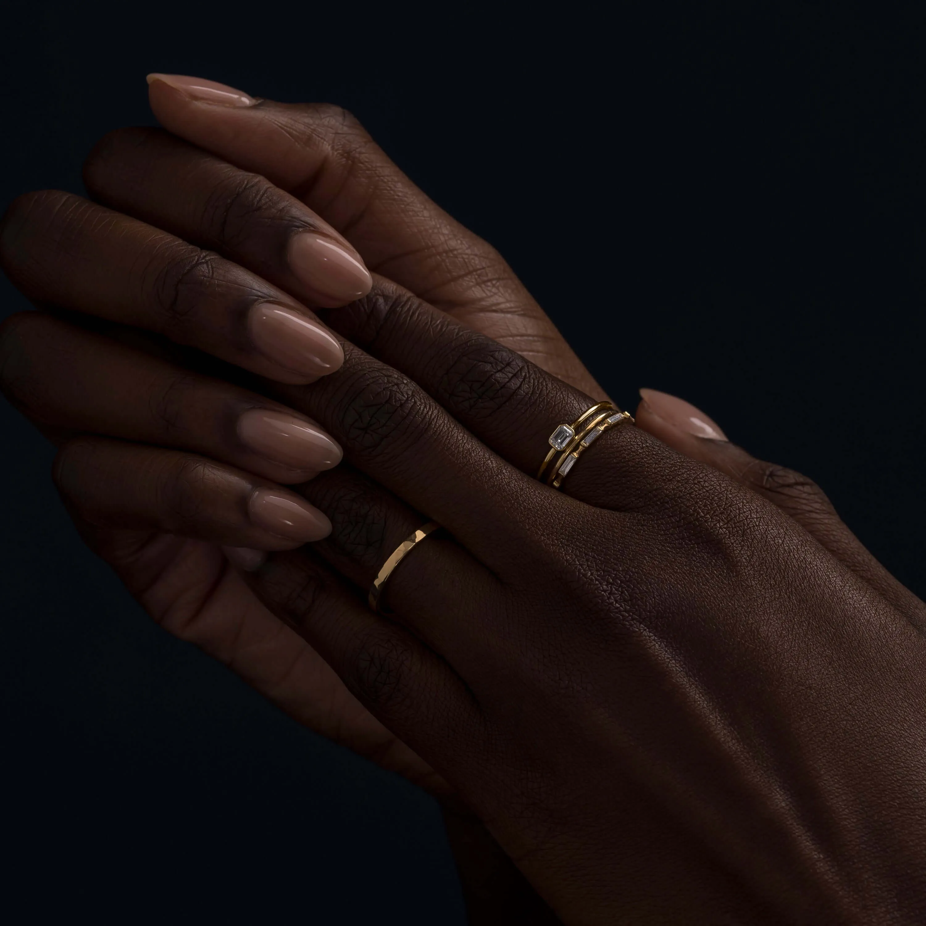 Bezel Stacking Ring