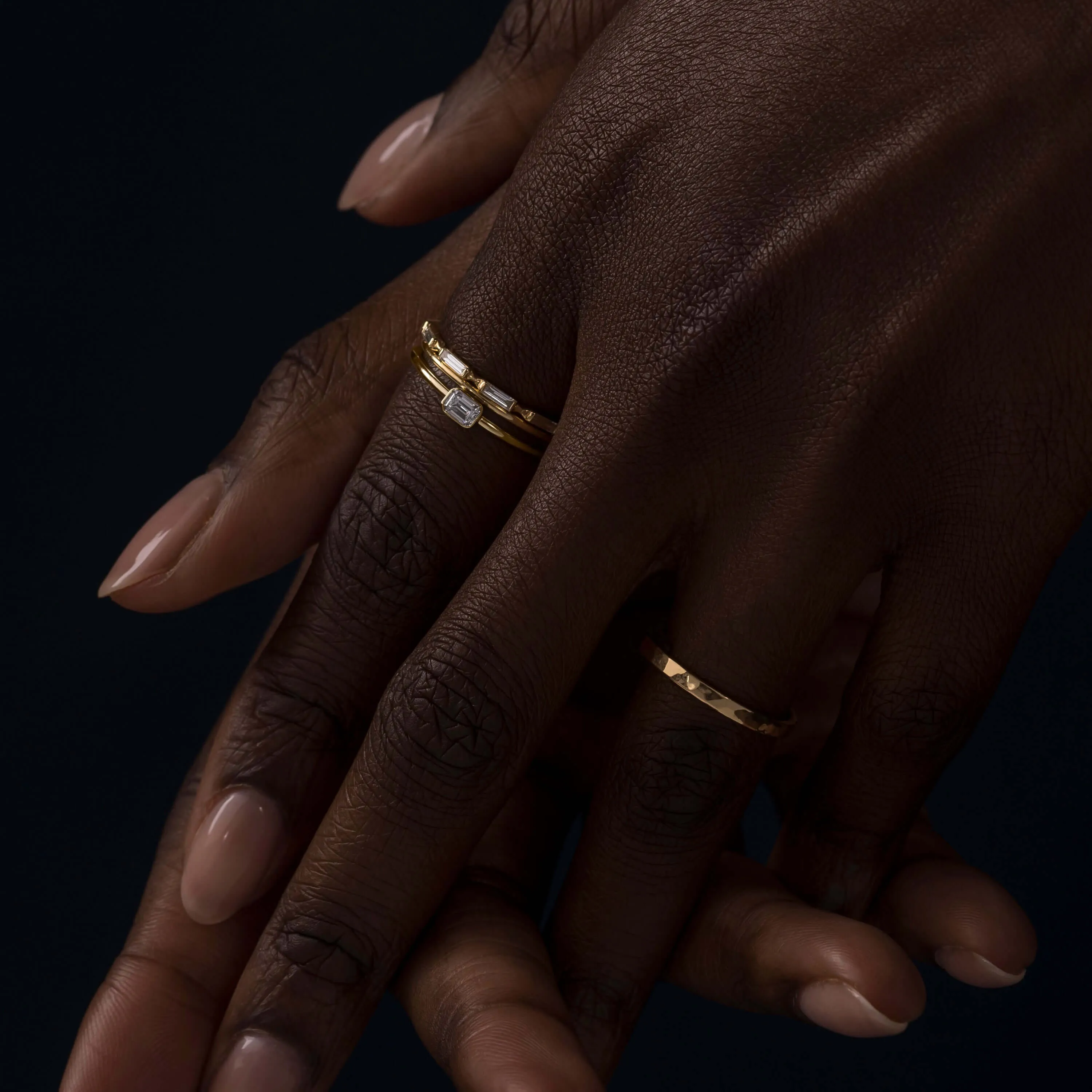 Bezel Stacking Ring