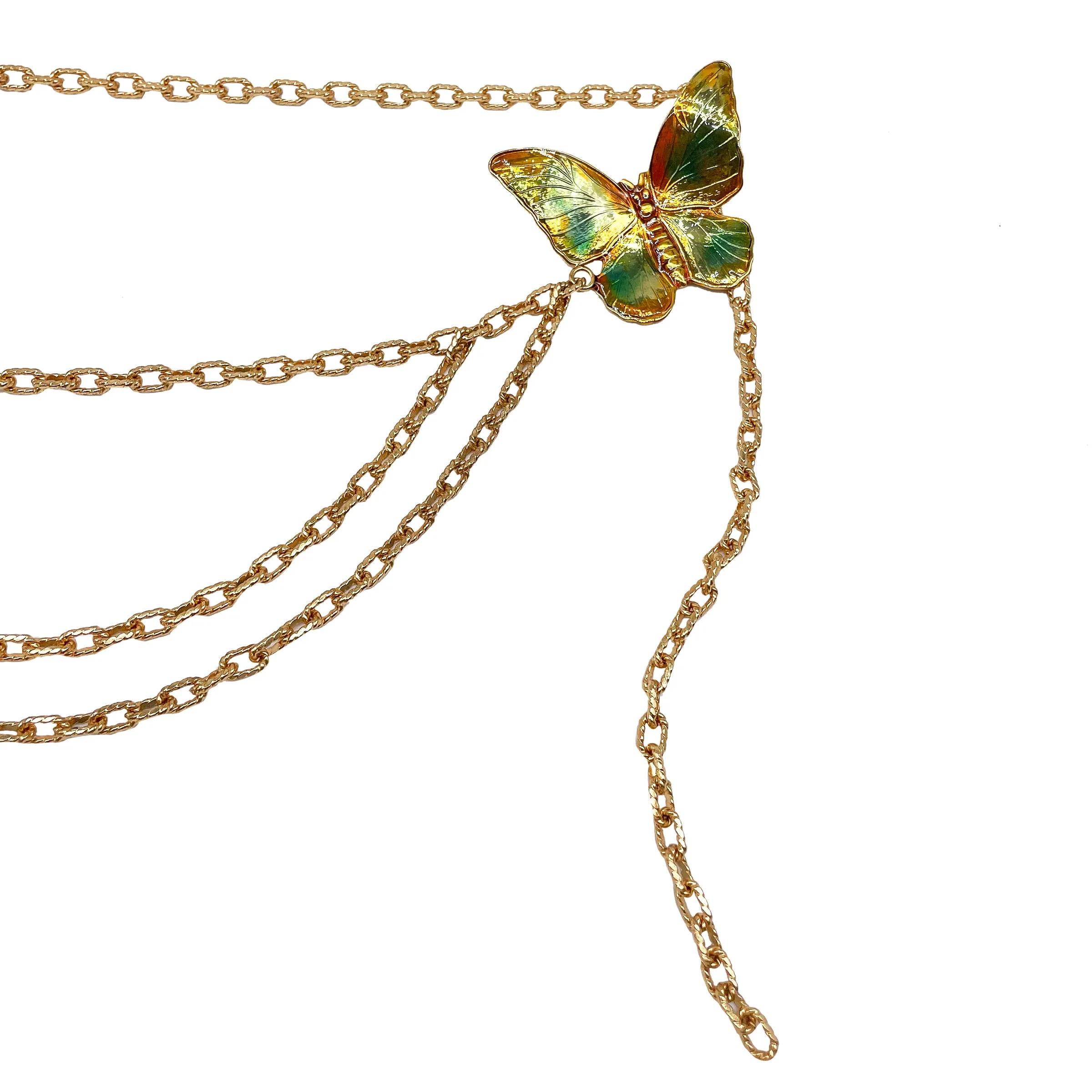 Butterfly Chain Belt