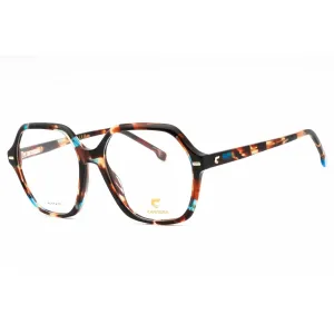 Carrera Women's Eyeglasses - Brown Blue Havana Plastic Frame | CARRERA 3032 0X8Q 00
