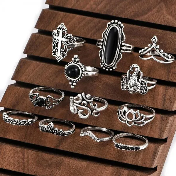 Casual Ring Set 12 Pcs/Set