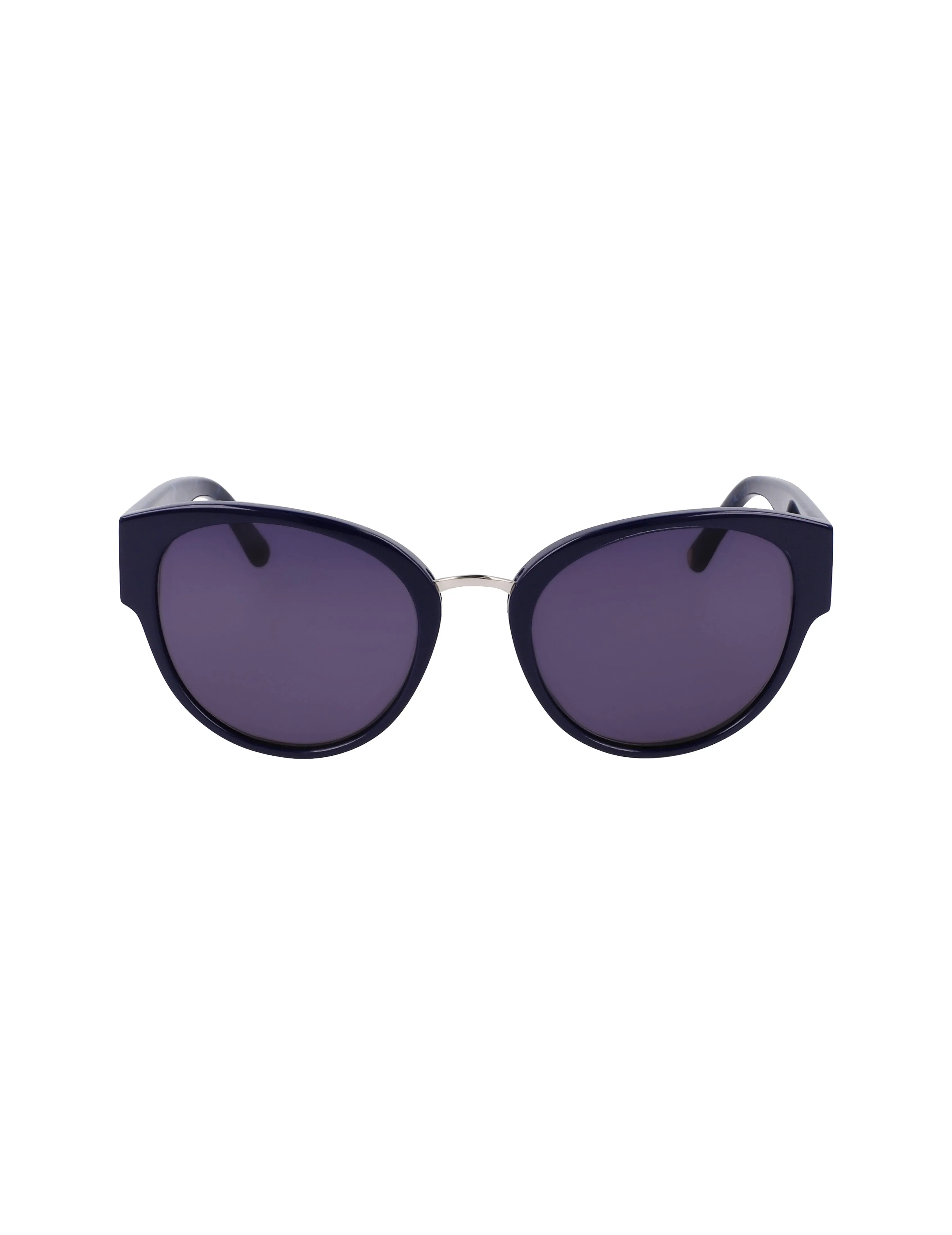 Chic Rounded Cat-Eye Sunglasses