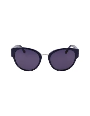 Chic Rounded Cat-Eye Sunglasses