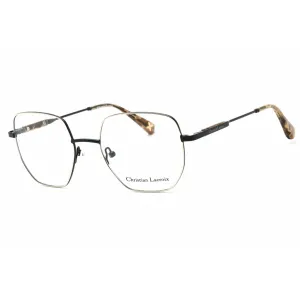 Christian Lacroix Women's Eyeglasses - Gold/Jet Metal Geometric Frame | CL3077 401