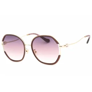 Coach Women's Sunglasses - Light Gold/Pink Metal Geometric Frame | 0HC7144BD 9413U6