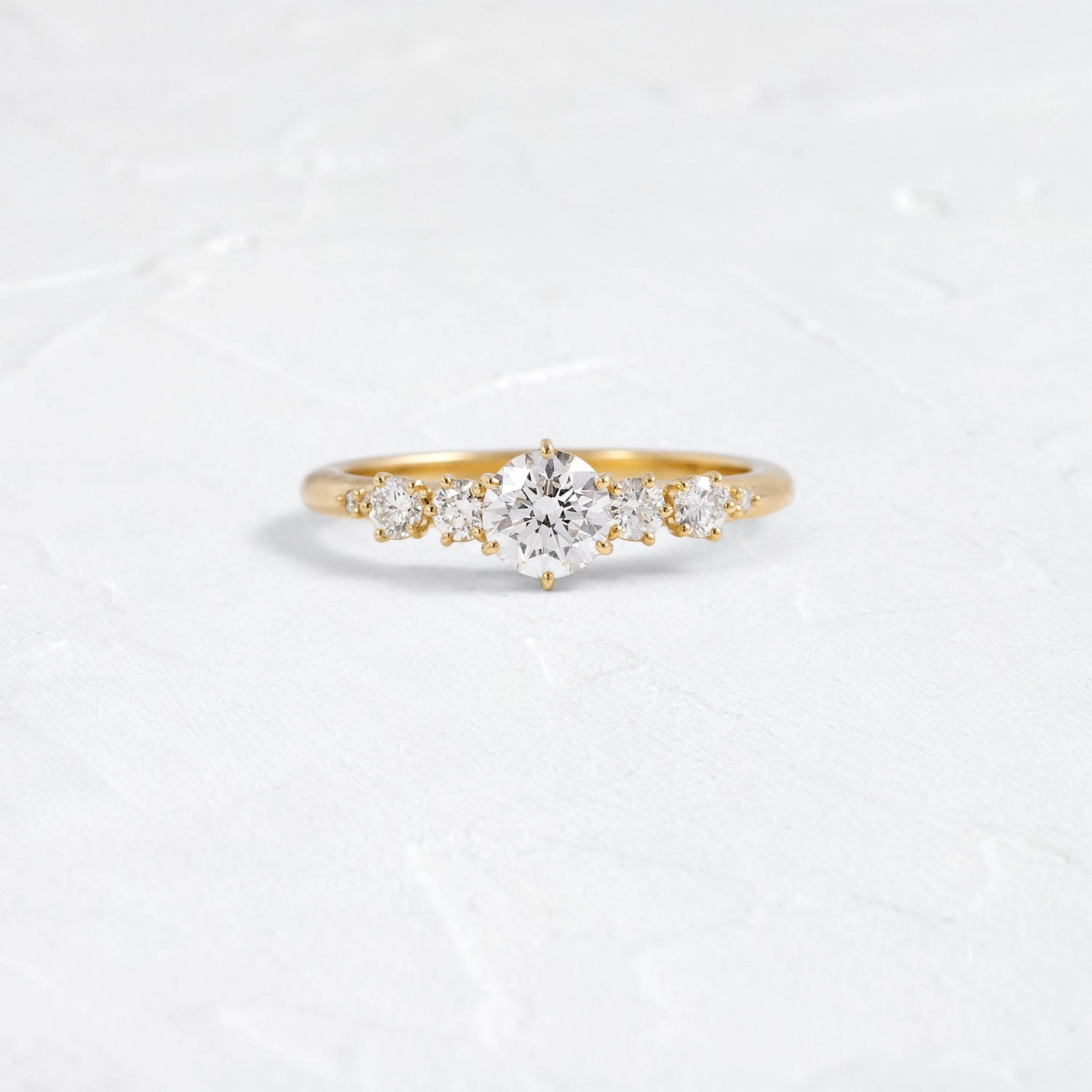 Coda Ring, 0.54ct. Lab-Grown Round Cut