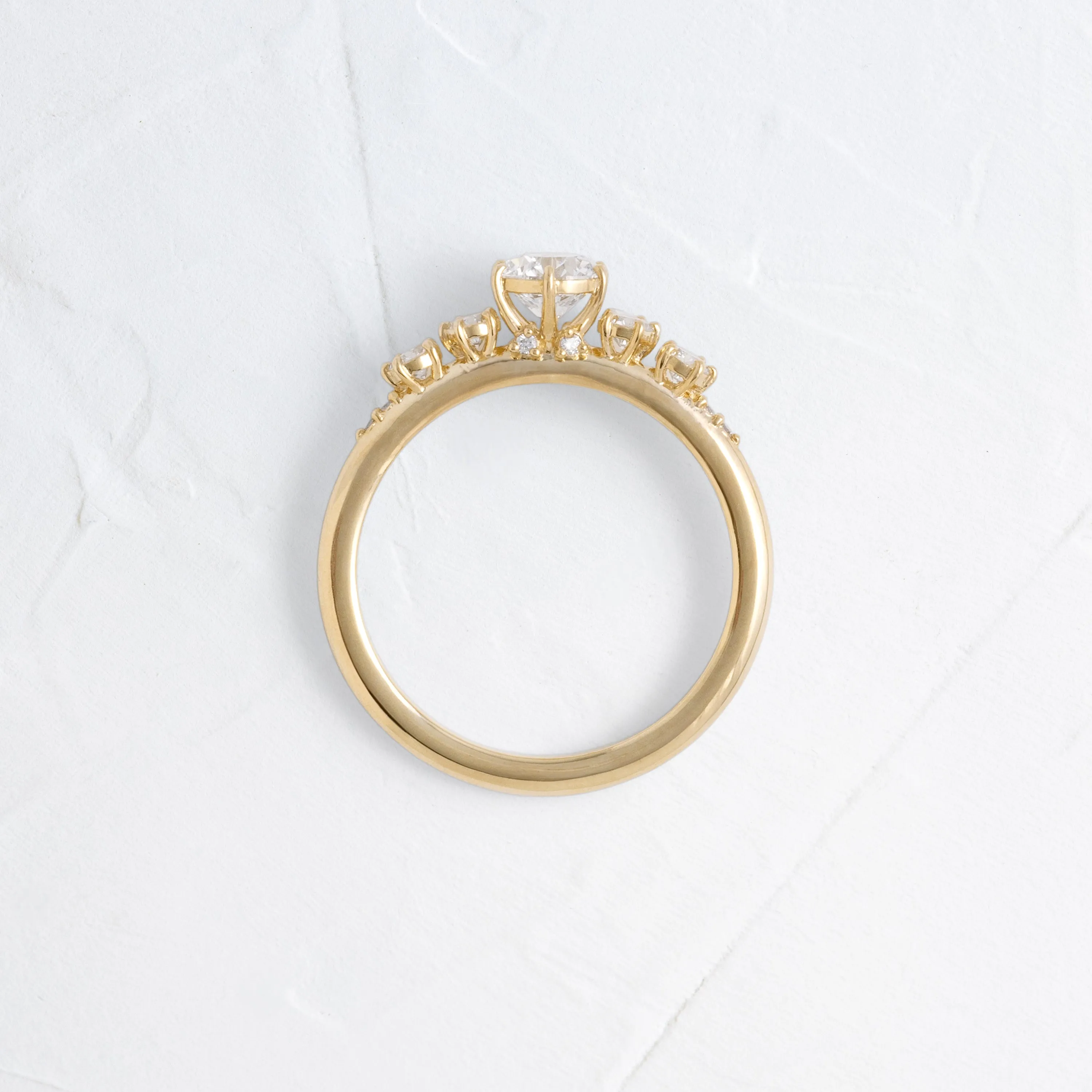 Coda Ring, 0.54ct. Lab-Grown Round Cut