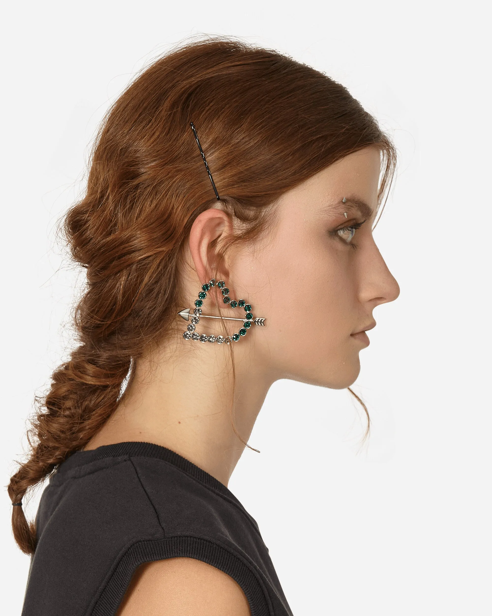 Cupido Earrings Crystal / Green
