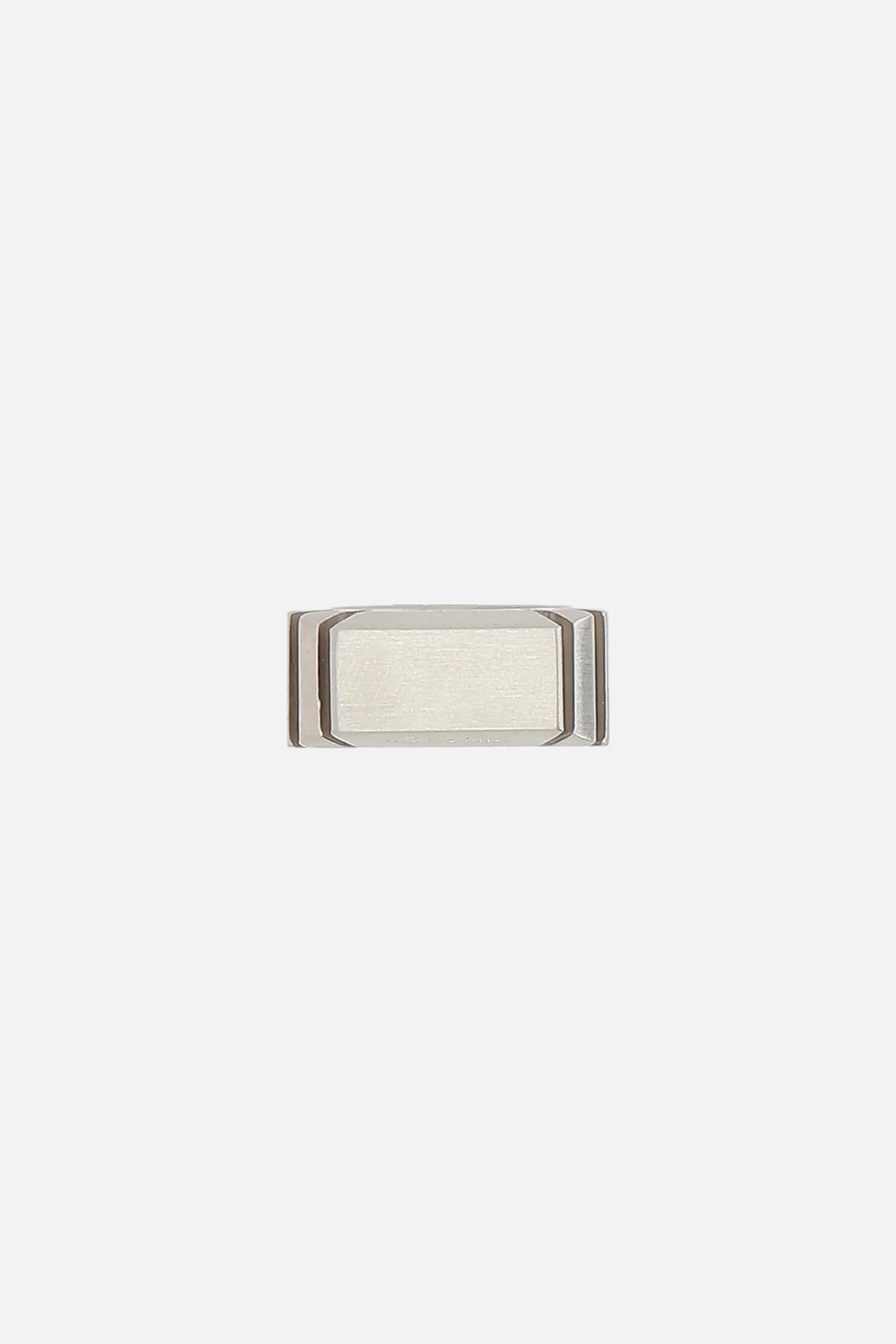 Cut Beveled brass ring