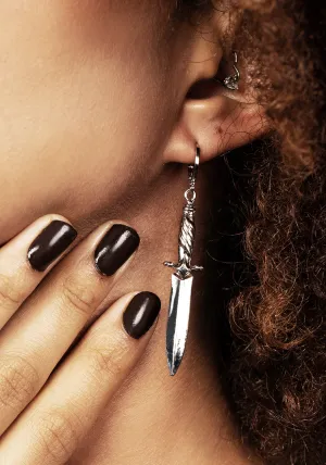 Dagger Hoop Earrings XJ