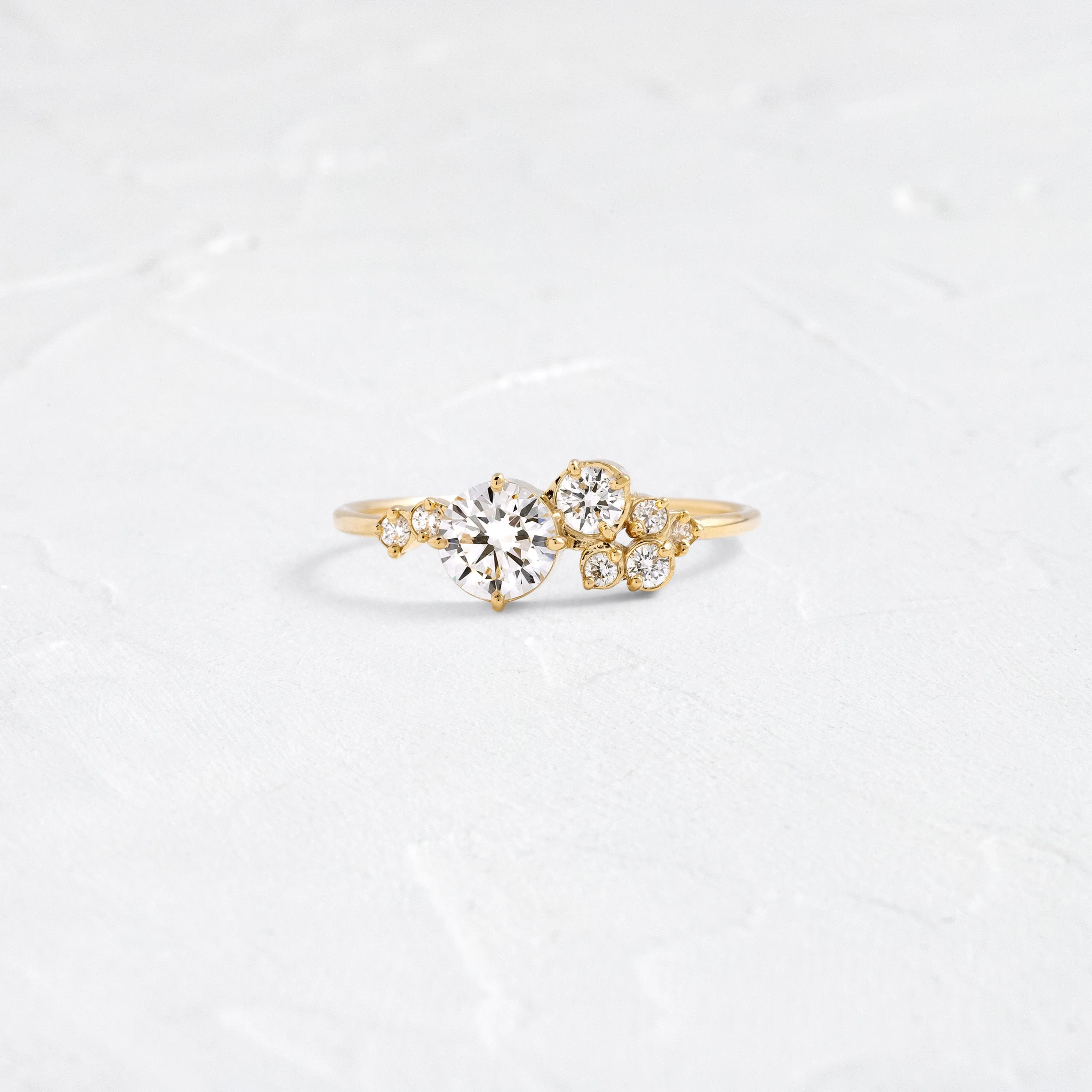 Diamond Indie Ring, 0.53ct. Lab-Grown Diamond