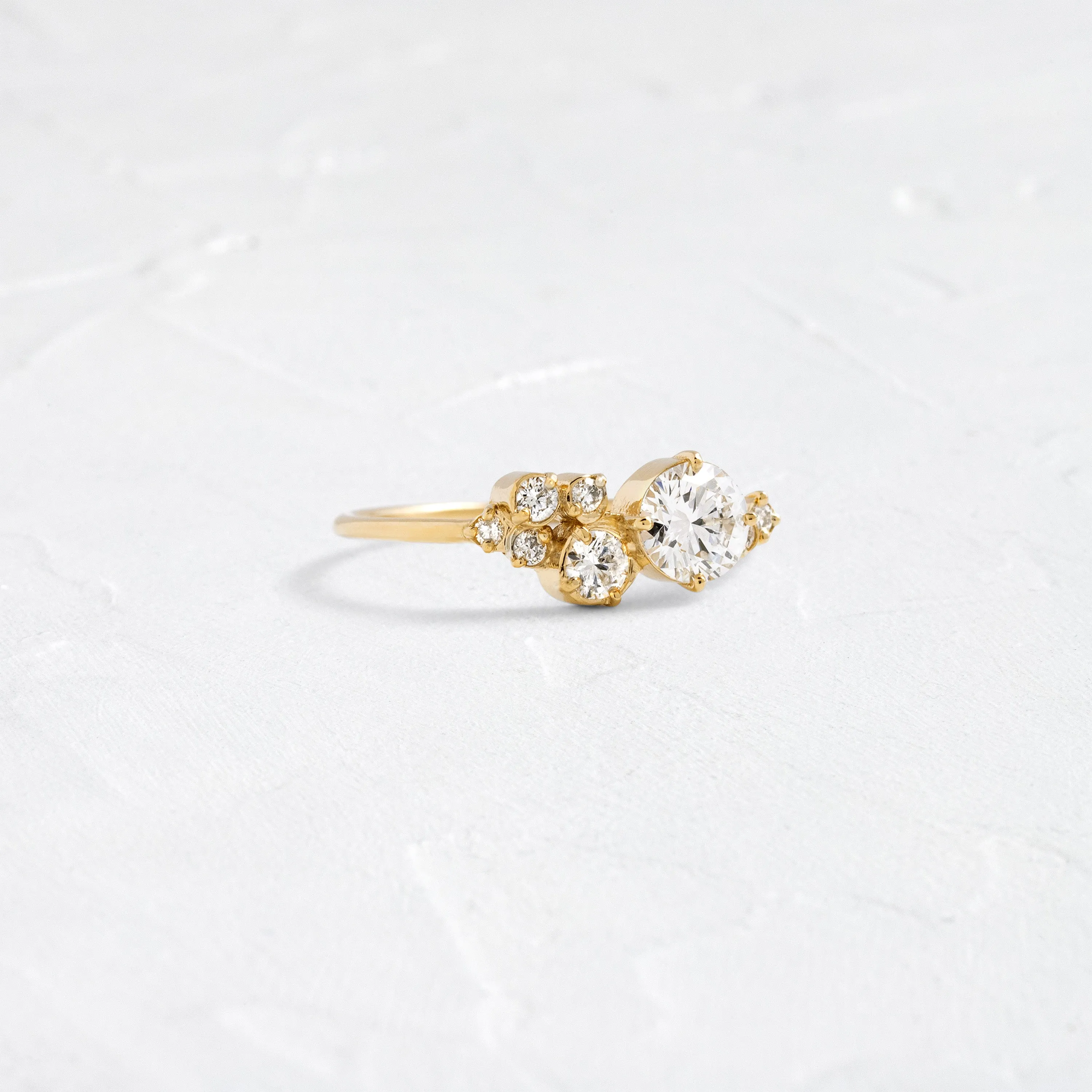 Diamond Indie Ring, 0.53ct. Lab-Grown Diamond