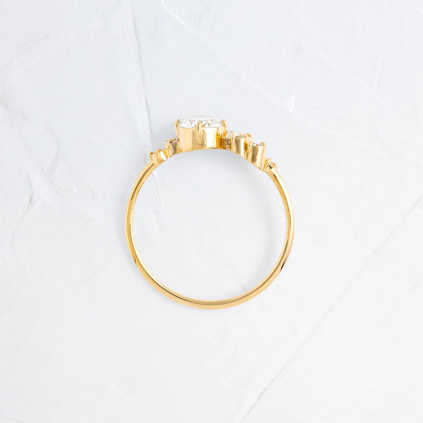Diamond Indie Ring, 0.53ct. Lab-Grown Diamond