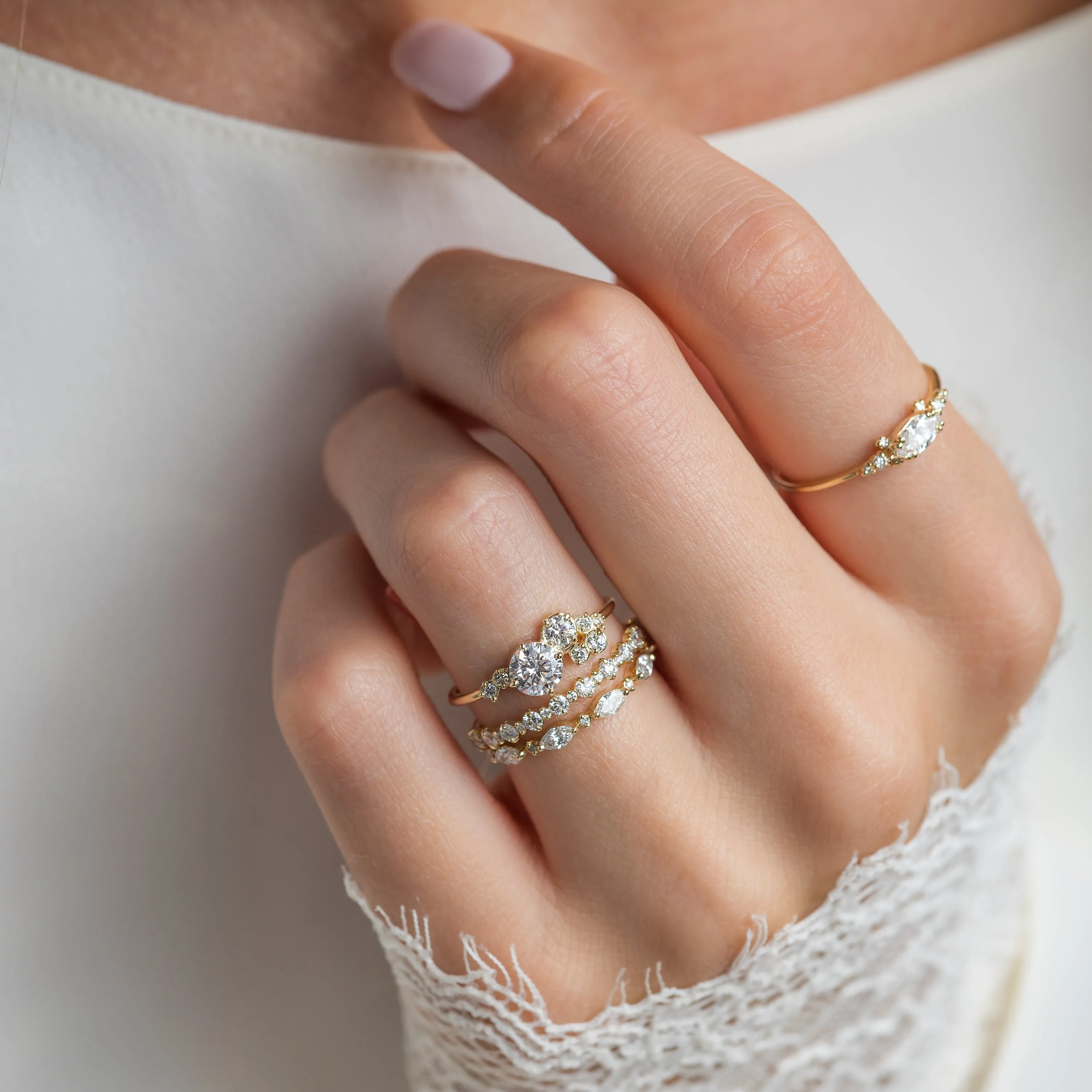 Diamond Indie Ring