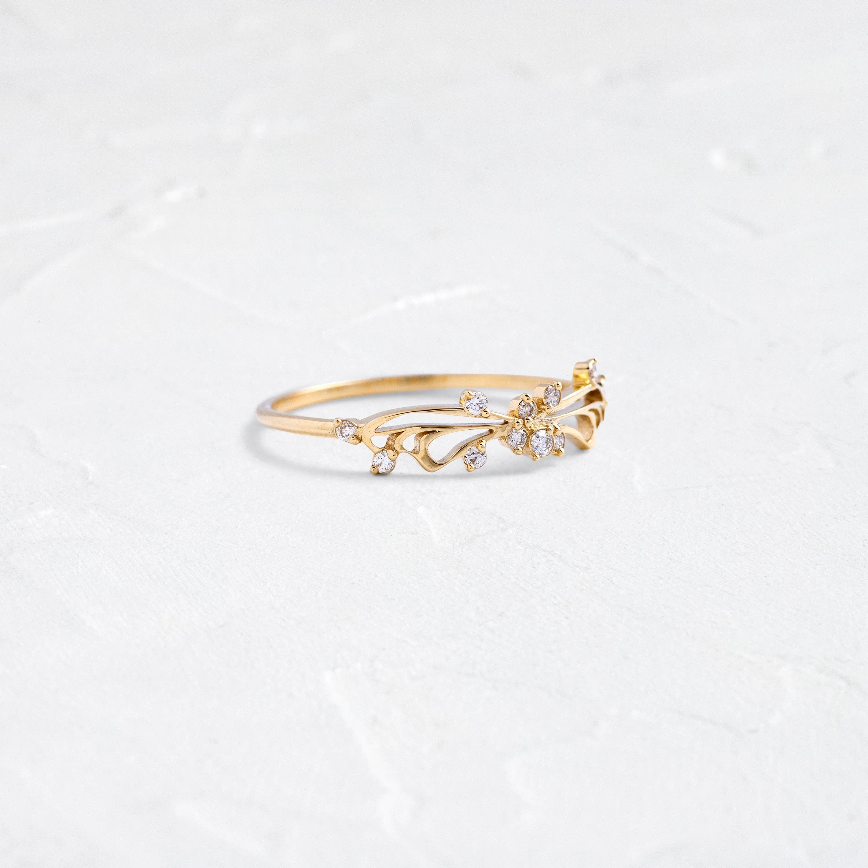Diamond Small Changes Ring