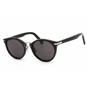 Dior Men's Sunglasses - Shiny Black Plastic Round Full Rim | DIORBLACKSUIT R4U 01A