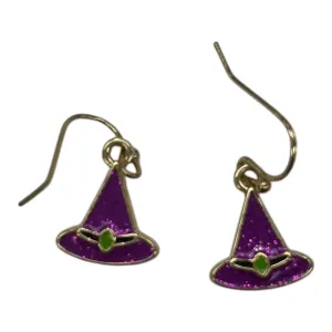 Earrings Dangle/Drop By Cmf In Purple