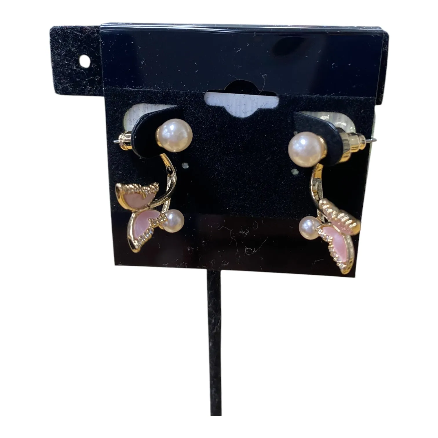 Earrings Dangle/Drop  In Pink