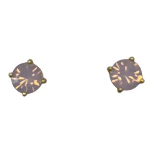 Earrings Stud By Clothes Mentor In Gold & Pink
