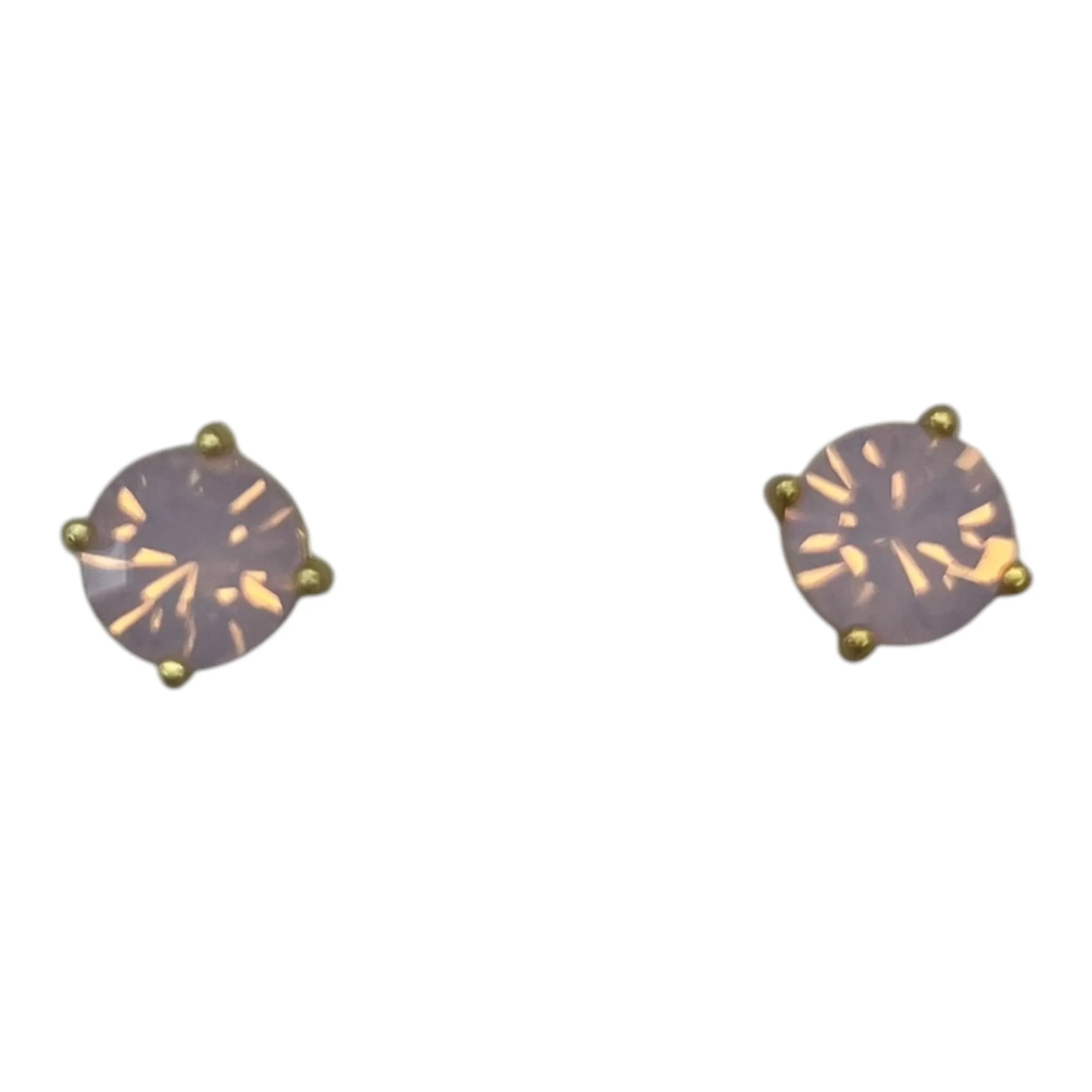 Earrings Stud By Clothes Mentor In Gold & Pink