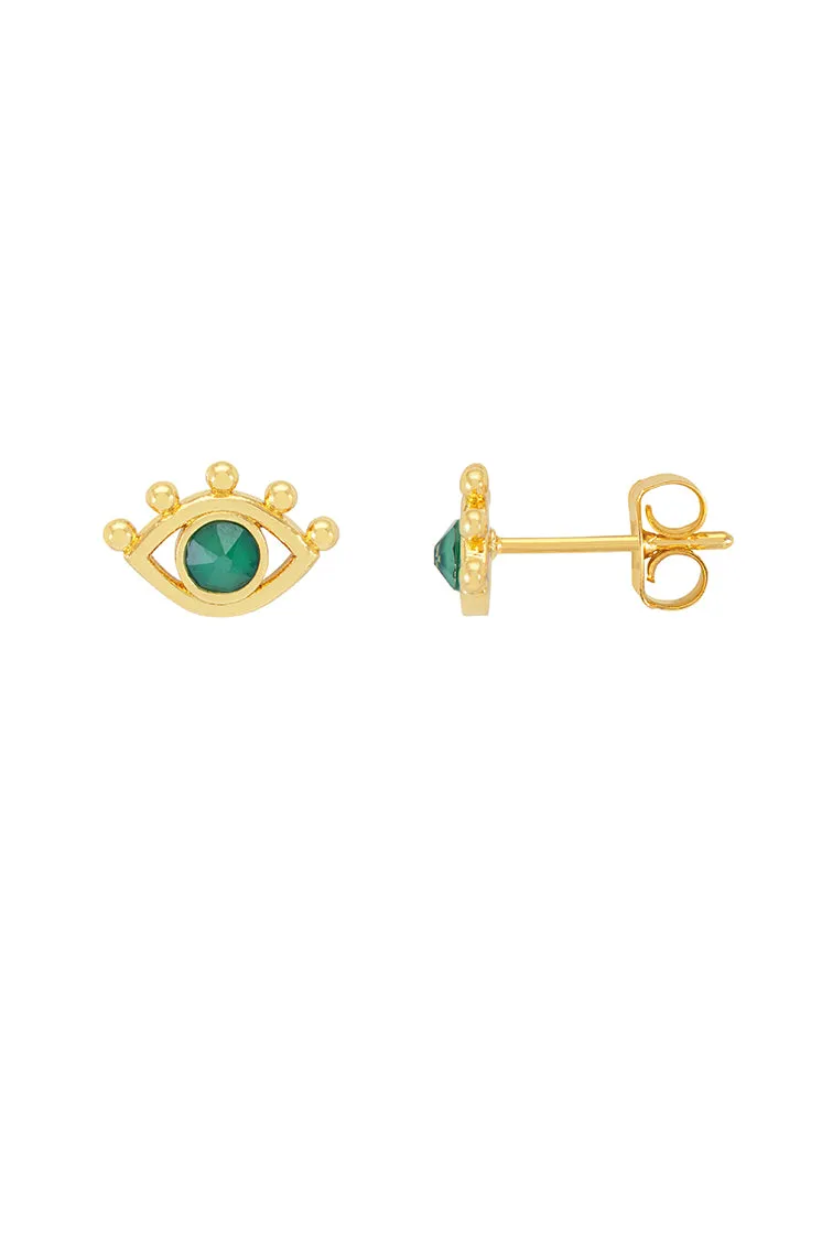 Evil Eye Stud Earrings