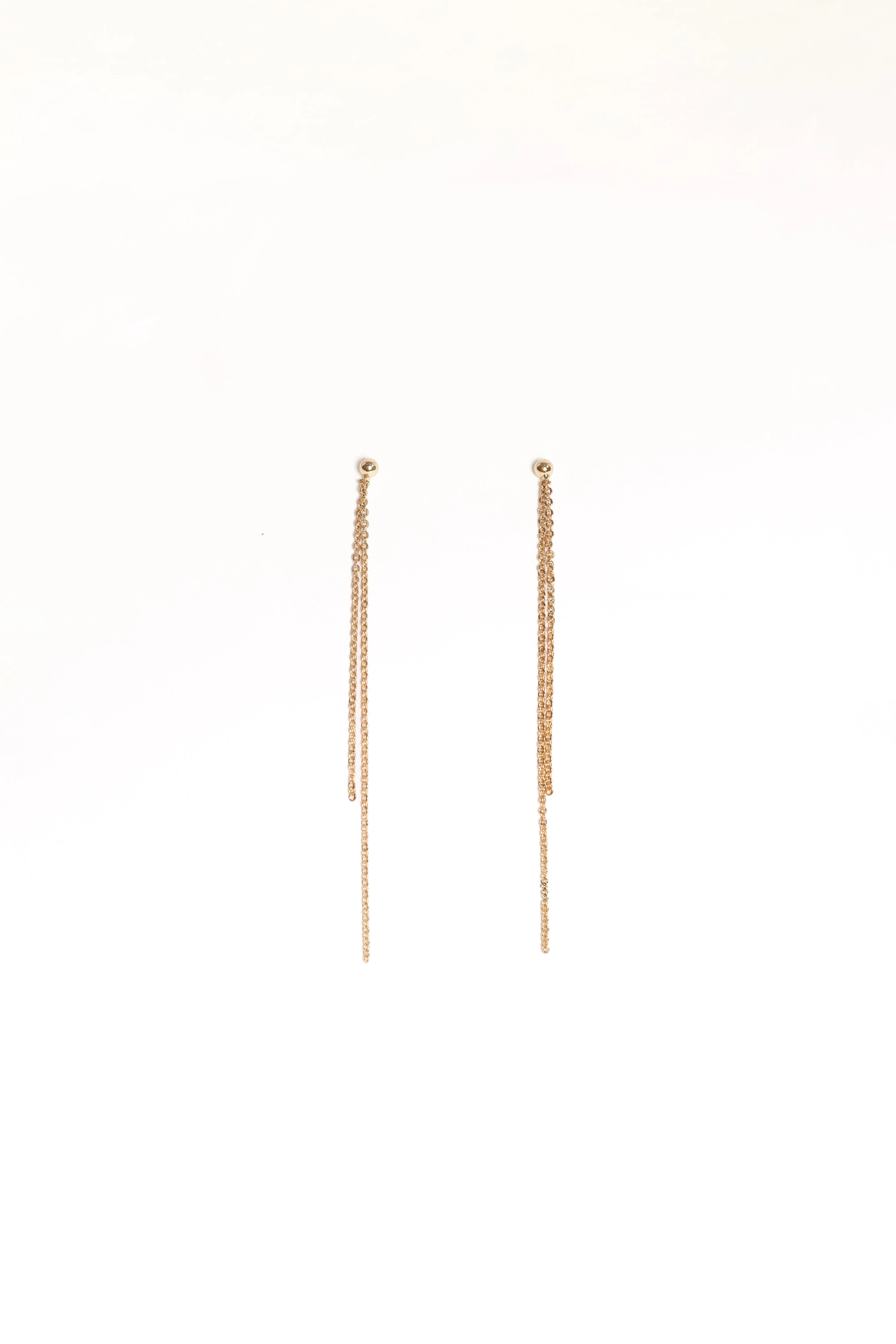 Genevieve Drop Earrings - Gold