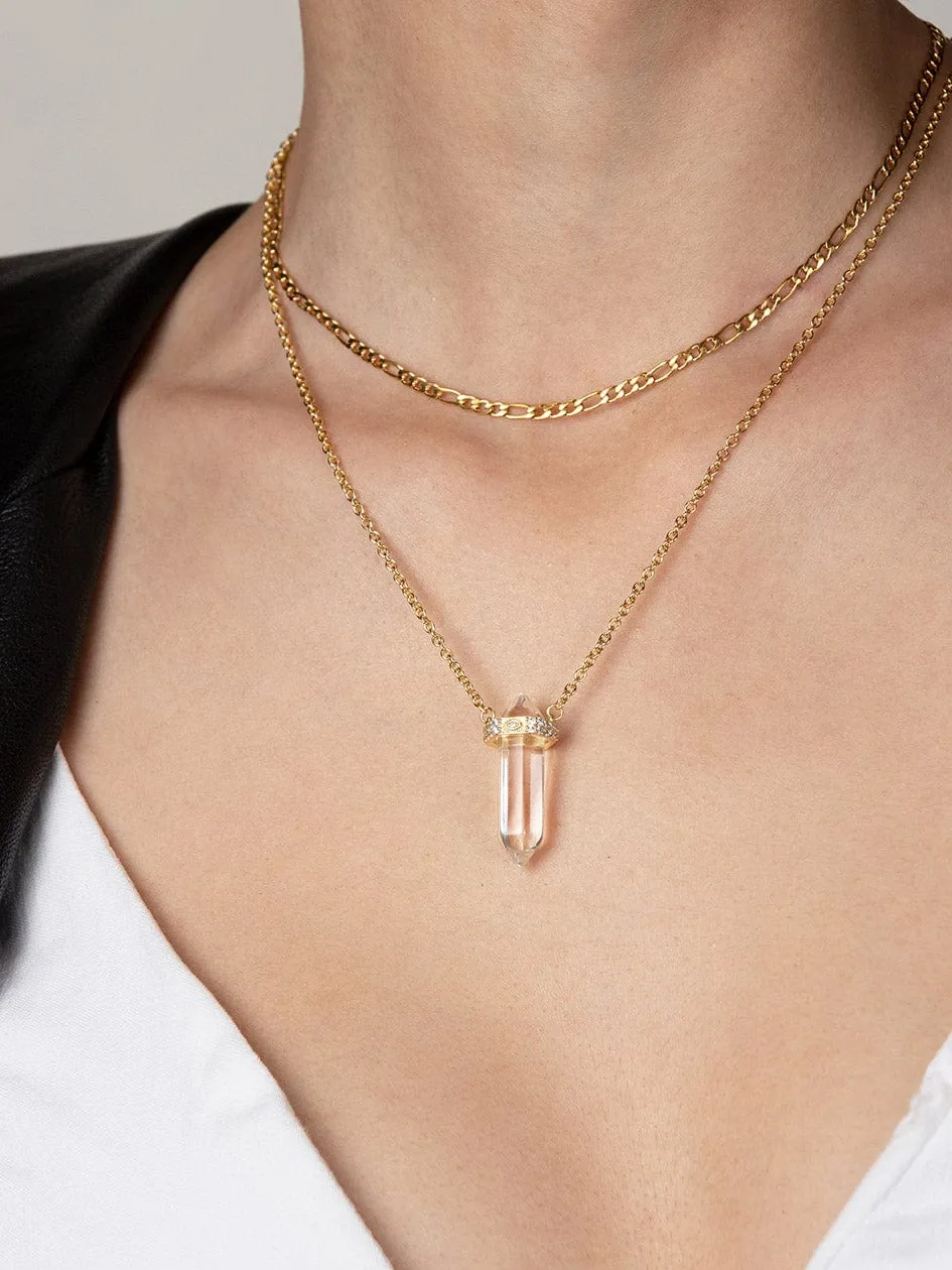 Gold Figaro Chain Choker
