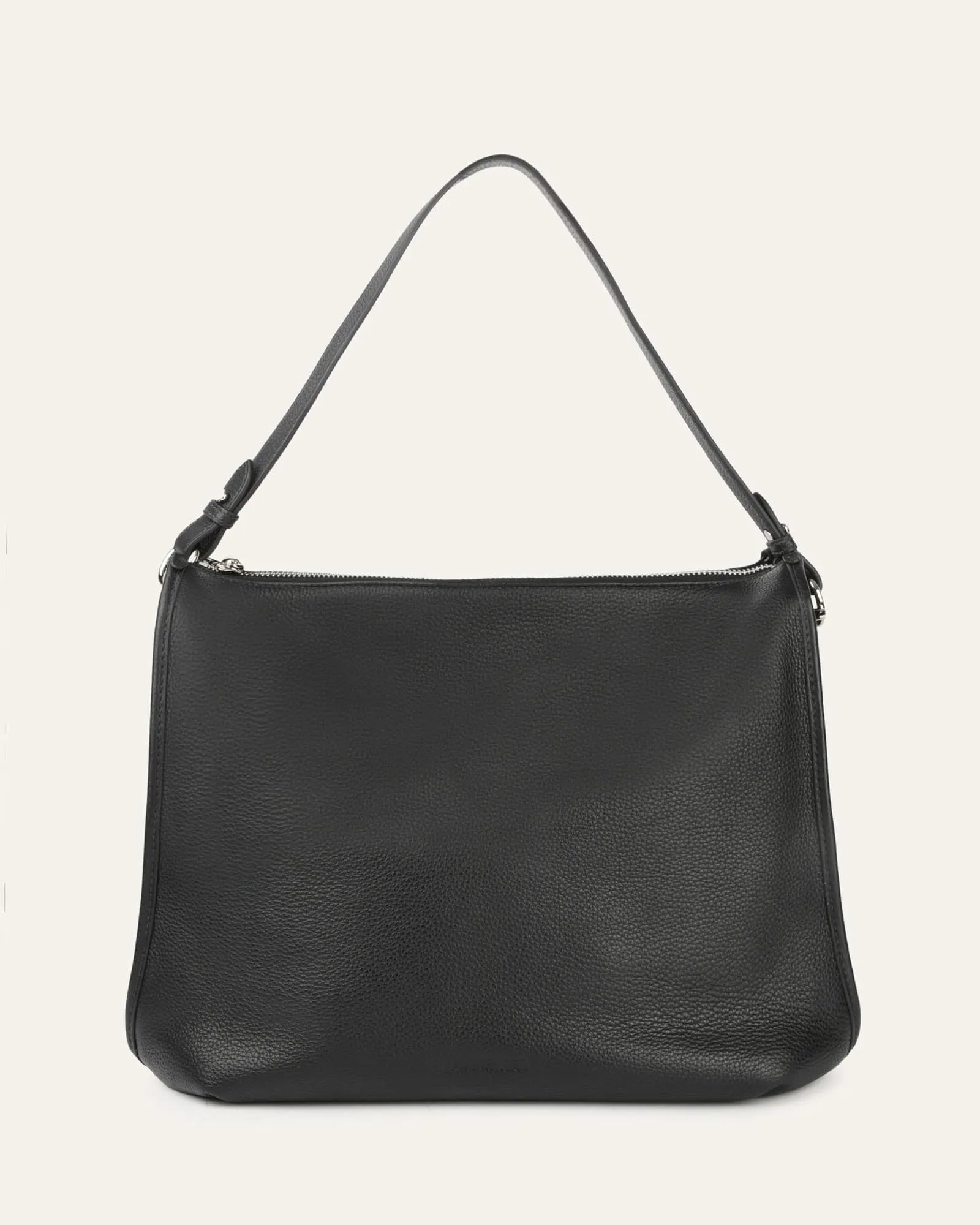 GRAYSON TOTE BAG BLACK LEATHER