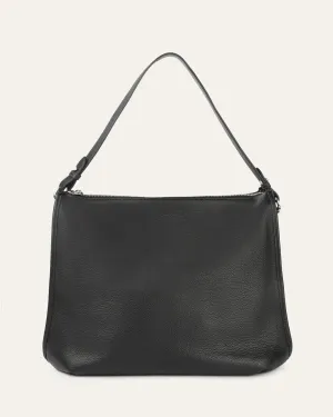 GRAYSON TOTE BAG BLACK LEATHER