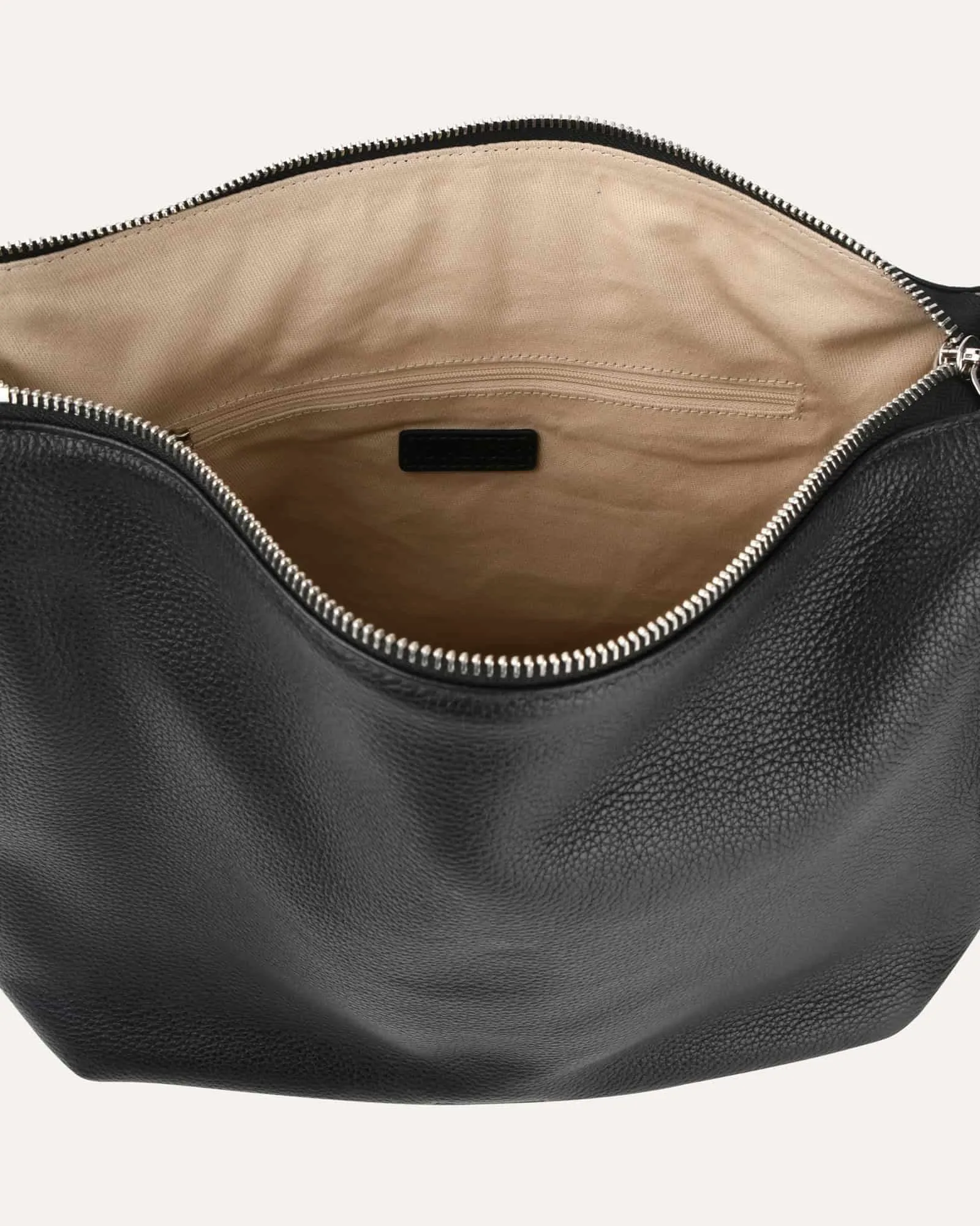 GRAYSON TOTE BAG BLACK LEATHER