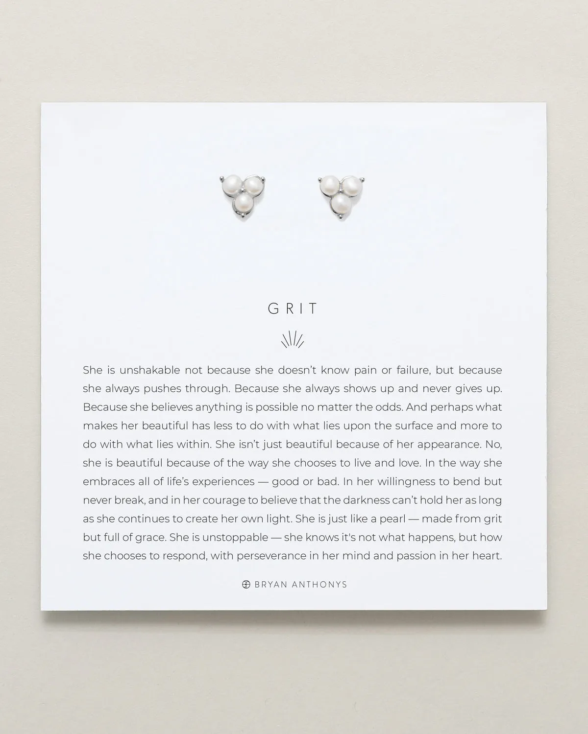 Grit Stud Earrings