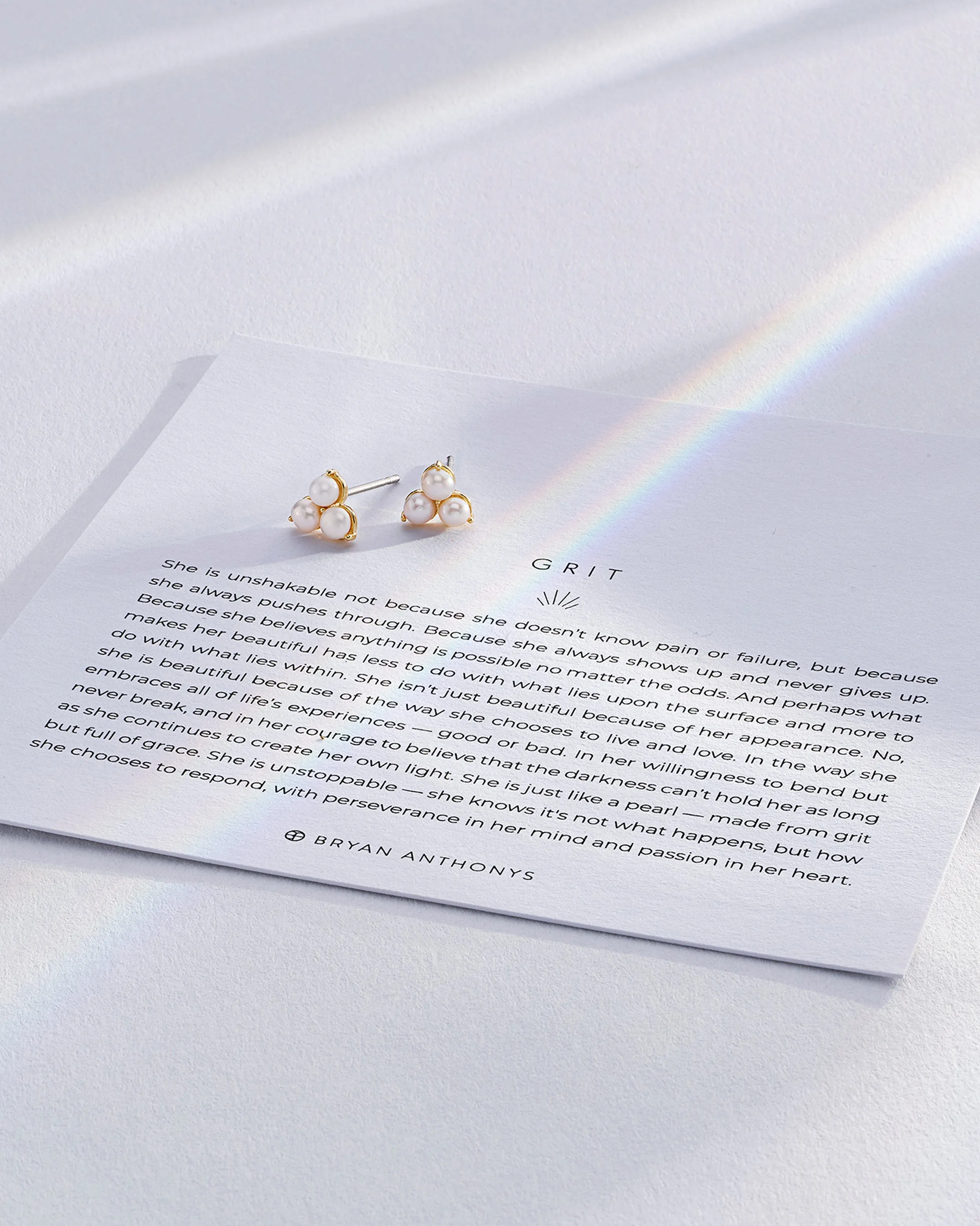 Grit Stud Earrings