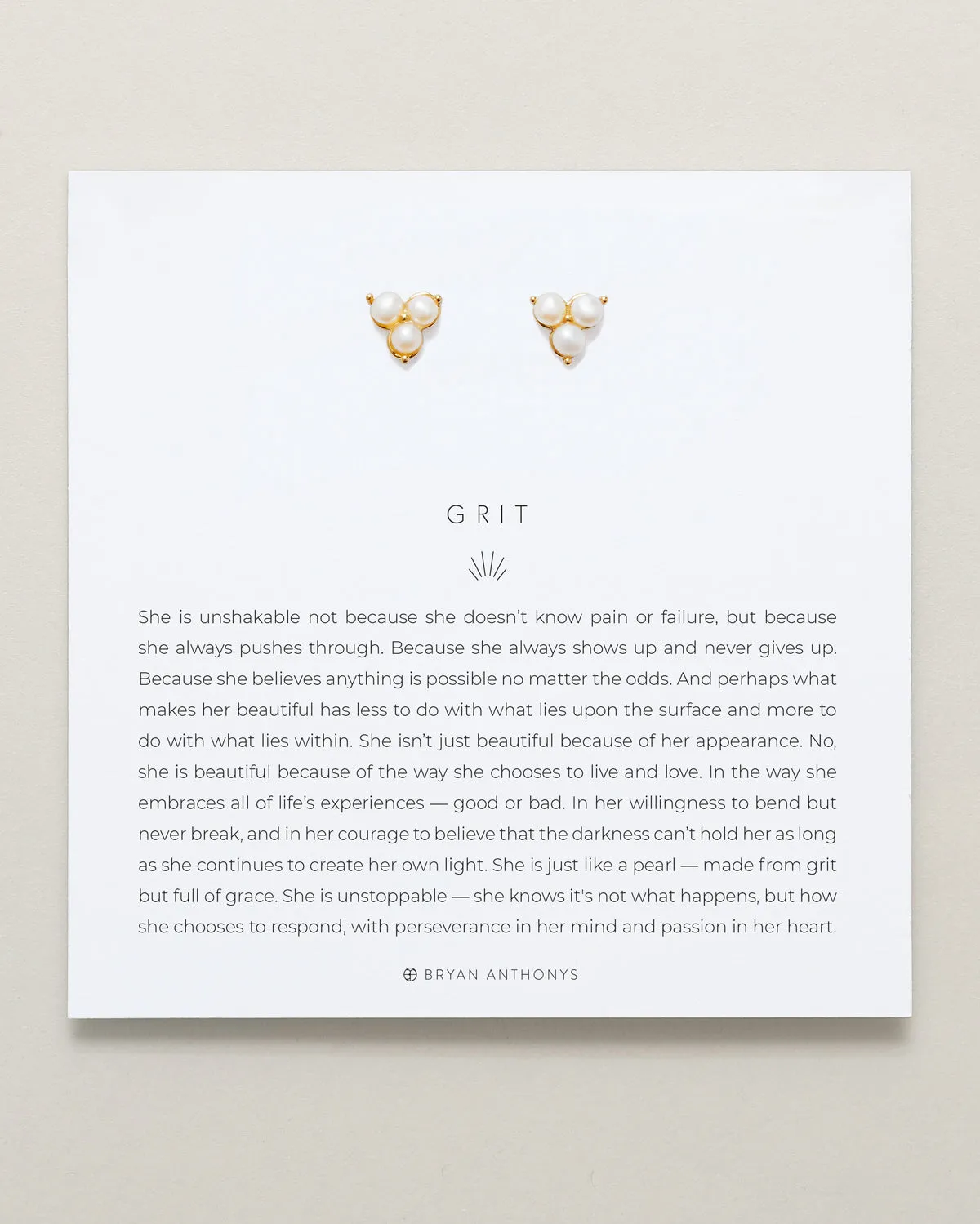 Grit Stud Earrings