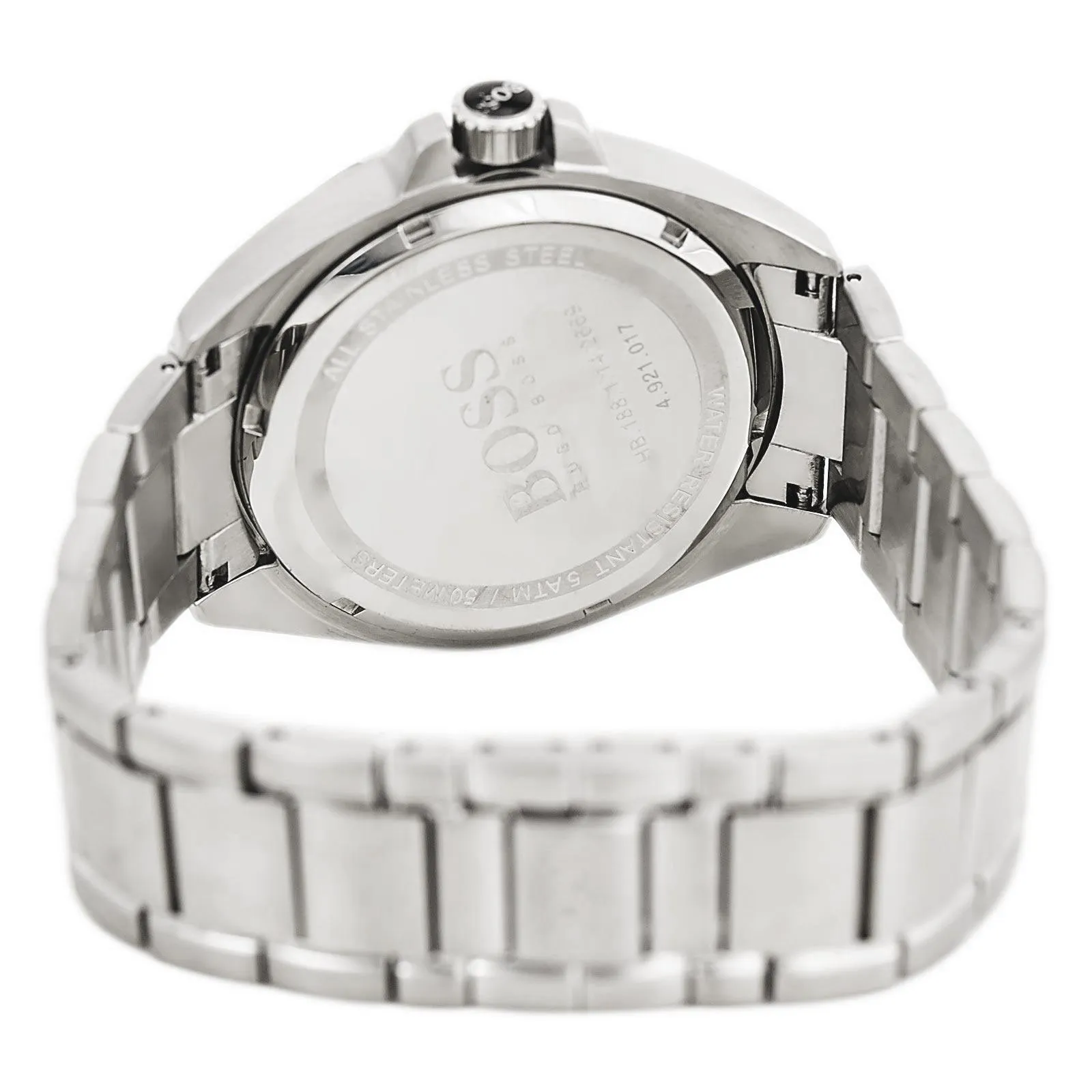 Hugo Boss 1513040 Men's Silver Dial Stainless Steel Bracelet Watch