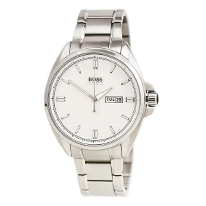 Hugo Boss 1513040 Men's Silver Dial Stainless Steel Bracelet Watch