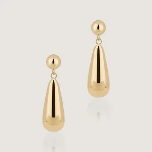Jasmine Earrings - 24 Carat Gold Gilded