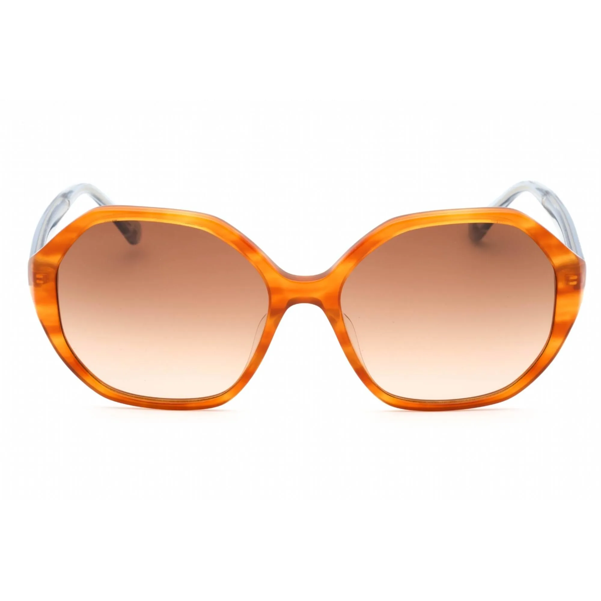 Kate Spade Women's Sunglasses - Brown Horn Plastic Geometric | WAVERLY/G/S 0EX4 HA
