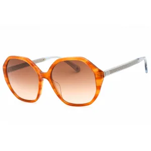 Kate Spade Women's Sunglasses - Brown Horn Plastic Geometric | WAVERLY/G/S 0EX4 HA